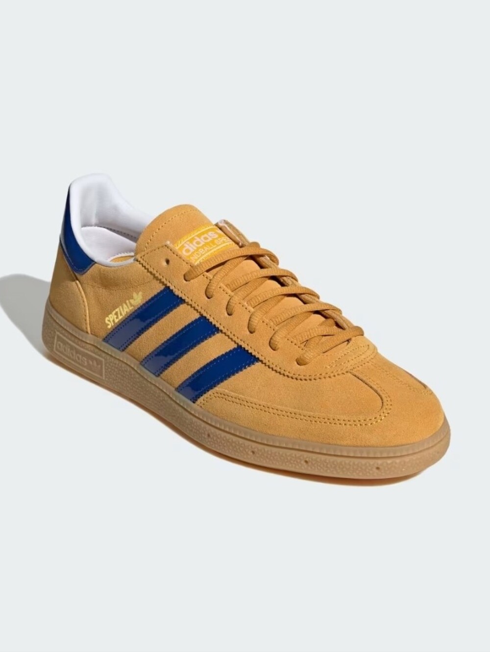 Adidas-Handball Spezial 'Crew Yellow Collegiate Royal'New in Box Woman Size 5
